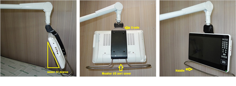 Mounting ARM A100 (Swivel Hinge Arm)